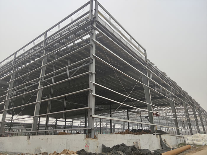 枣阳钢结构厂房网架工程